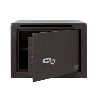 Cassaforte per mobili con due slot di deposito e serratura meccanica PointSafe P2S EWS