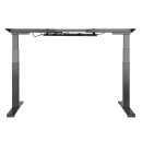 Tischgestell höhenverstellbar schwarz, EDS07-B