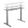 Tischgestell höhenverstellbar grau, EDS07-G