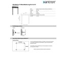 Ultraflache TV Wandhalterung für 32-65", Xantron PRO-SS400