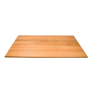 Piano del tavolo in rovere massiccio oliato 160x80cm