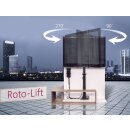 TV Lift höhenverstellbar und drehbar bis 65", PREMIUM-K2-RotoLift