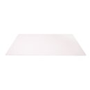 Piano del tavolo rivestito in melamina bianco 130x80cm