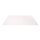 Piano del tavolo rivestito in melamina bianco 130x80cm