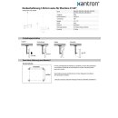 Deckenhalterung 128.5cm weiss für Monitore 37-80", Xantron PRO-CMS-S600W